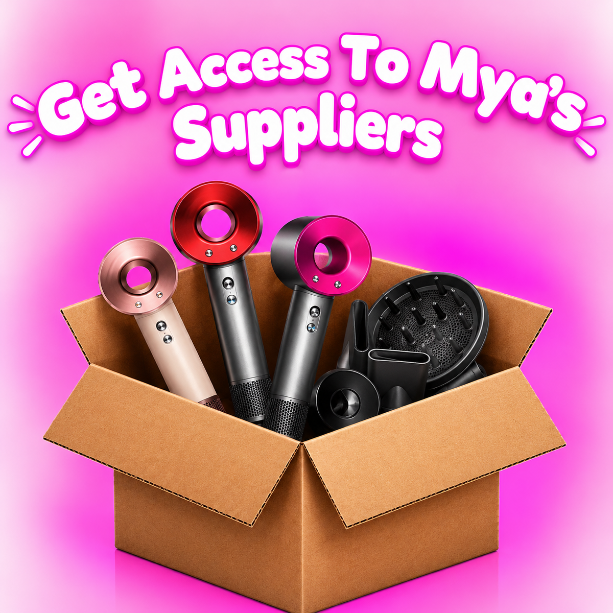 Luxury Hair Dryer Supplier Bundle